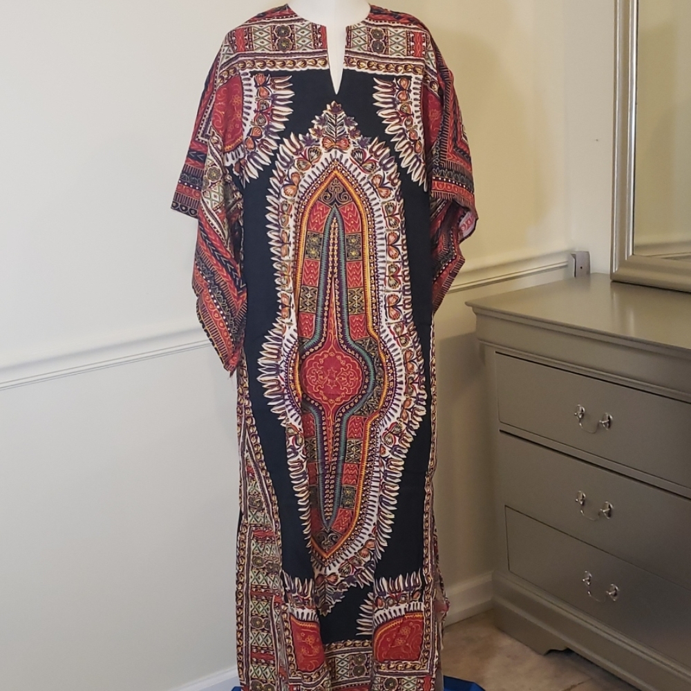 Kente Print Dress